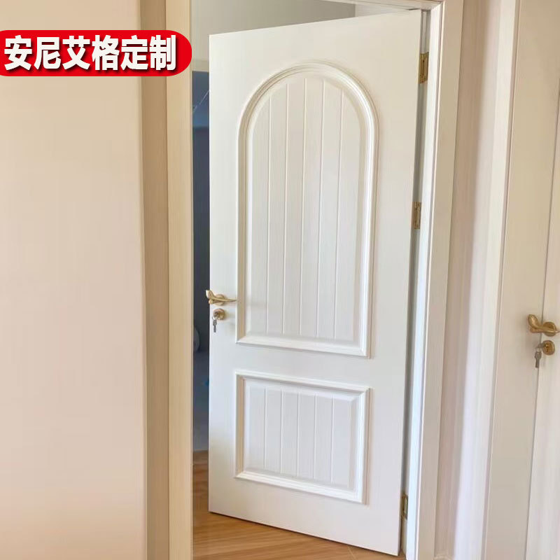 木门烤漆卧室门带门套包安装单开门门实木复合门平开门室内门隔音