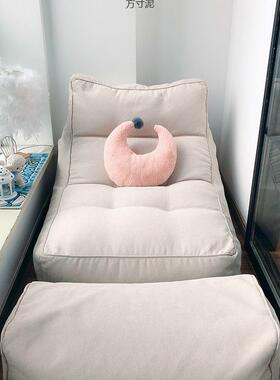 懒人沙发榻榻米可躺ZXG人可间爱爆款女红小型阳台休闲单卧室房沙