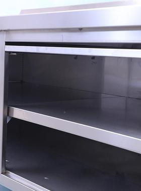 直供VDI加厚不锈钢单通荷工作台台柜家用桌子打包案板打荷台理整