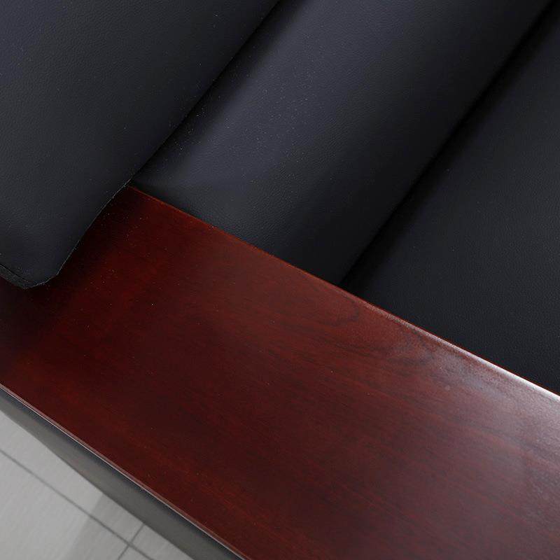 办公沙发简约代会客接待商务三HG-10101人位茶型沙发办公室现沙小