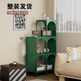 客铁创意组合厅落地置架CSZ艺书架角落书柜杂物收纳柜陈物列架展