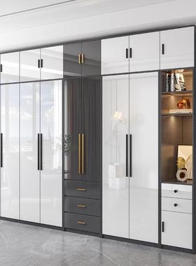 轻衣柜卧奢UEL室用家烤漆工艺对开门柜子现代简约四五六门组大衣