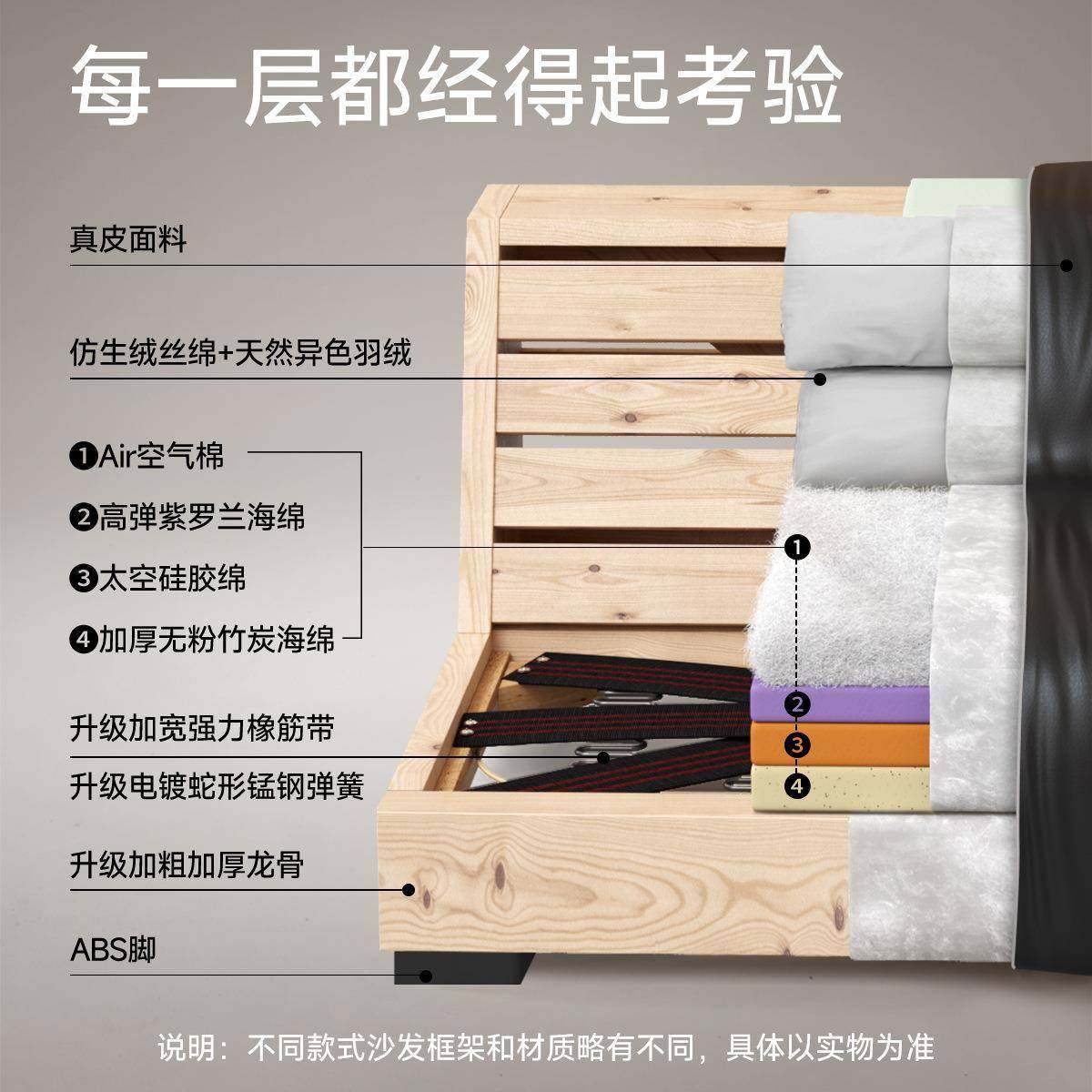 法蒂莎零靠墙沙直排SF12意式轻奢躺椅多功能发电客厅影院头等太空