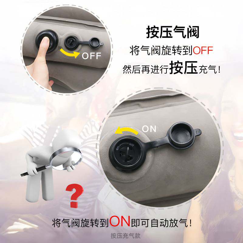 飞机旅行充气枕u形护颈枕车用睡觉 趴睡枕办公室午休抱枕靠枕