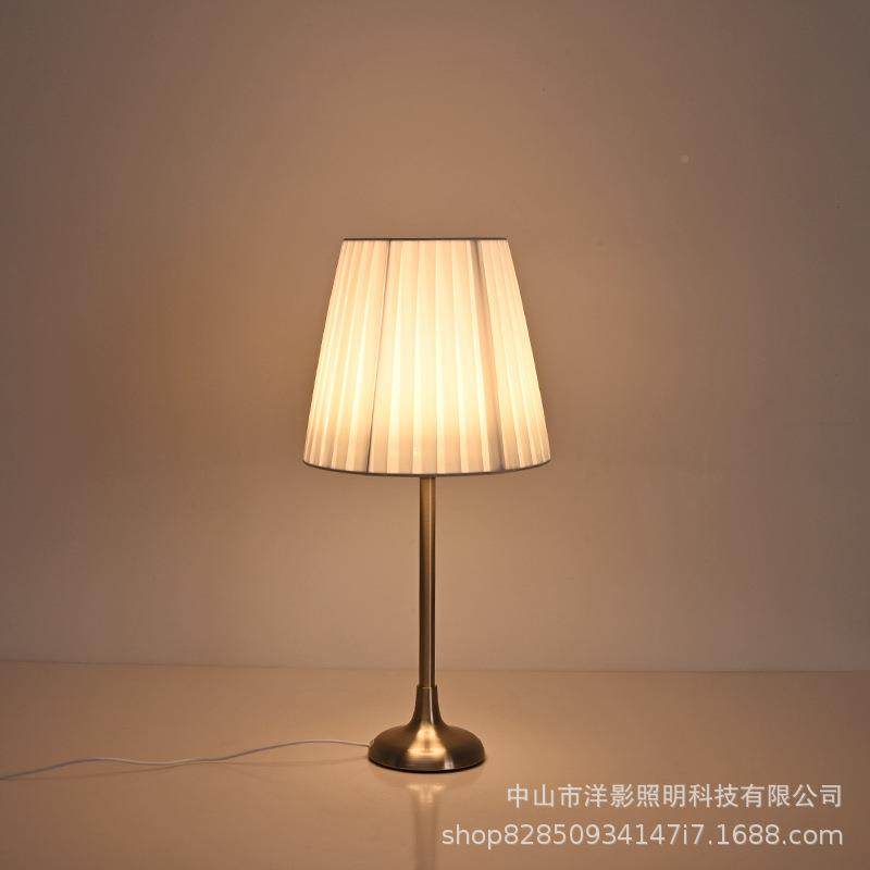 复古美式轻奢小台灯现代简约客BY53厅书室房卧氛床头围装饰灯感布