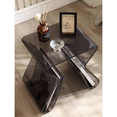 克力JY-0078透轻明沙发边几家奢茶几角几设计师小户用亚型极简床