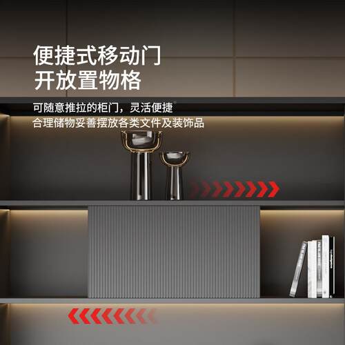 办公室书柜文件柜子木质老板背靠景柜落资料YH-WJG09收纳柜储物柜