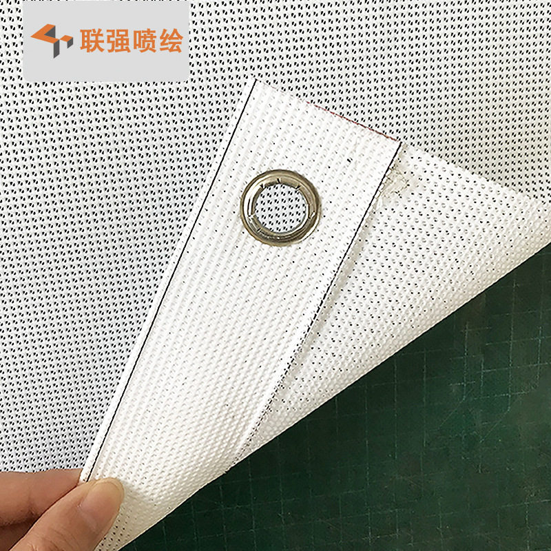 厂家制作高强度网格广告布户外喷绘网格布PVC涂层网格布喷画