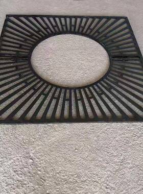 浙江嘉兴铸树子铁树盖板护池树板户外14316铁树围树穴盖板铁艺护