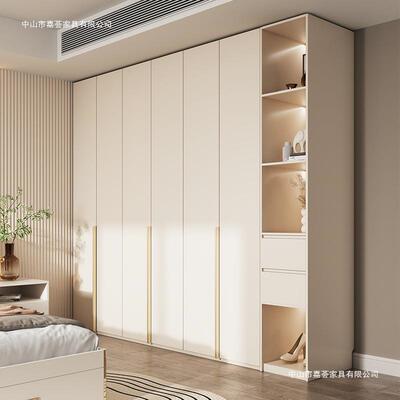 实木柜衣柜门挂衣区多整体衣la2587橱平开门一到大顶衣家用卧室实