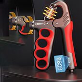 T4kzi德国可调节款 女士臂力器 握力器计数专业练手力训练器材男士