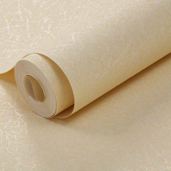 素色3D蚕丝乱纹墙纸 卧室客厅酒店饭店茶室 现代简约纯色防水壁纸