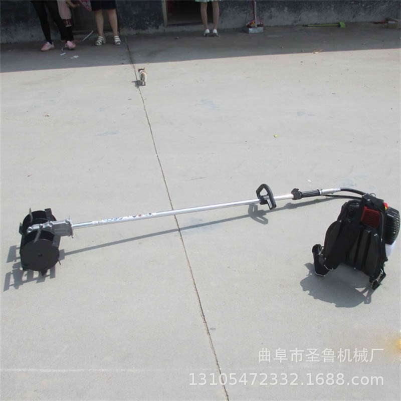 多功能 新款款割草机销s背负式水稻地机 四冲程厂割灌机旋耕锄农