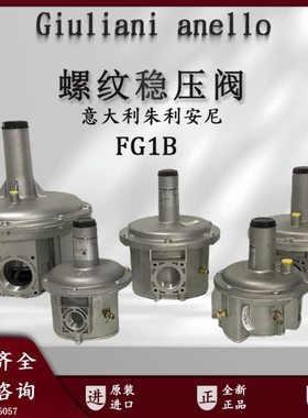 朱利安尼减压阀FG1B15/FG1B50稳压阀Giuliani anello燃气调压器