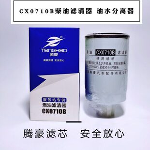 CX0710B柴油滤清器231-1105020柴油滤芯cx0710b1柴YCX-6312康4105