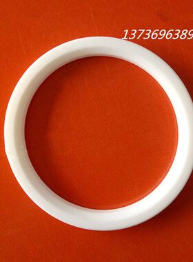 DN80球阀四氟密封圈 Q41白色塑料王垫片 球体球芯垫 3寸球阀阀座