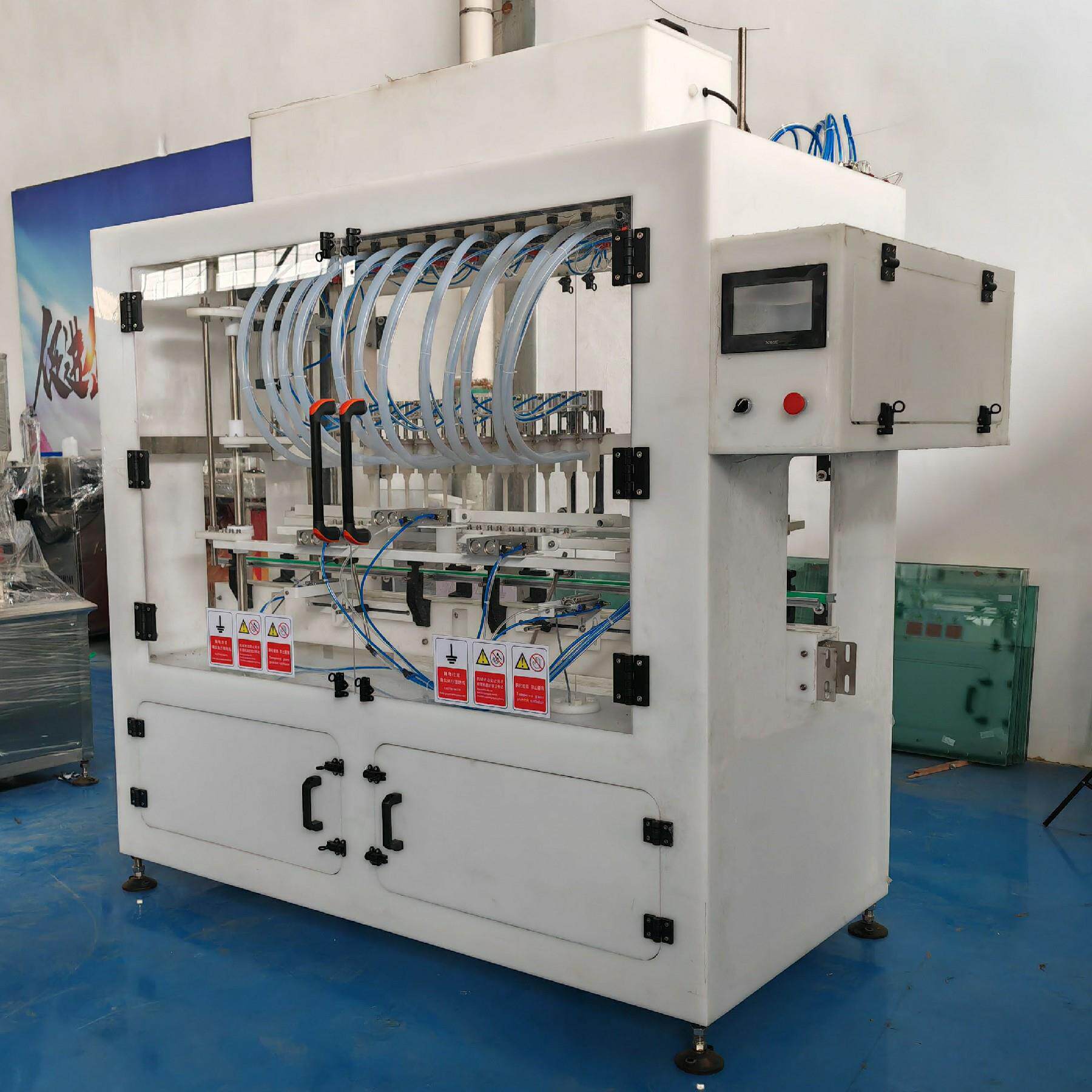 自动洁厕灵油烟净灌装机腐蚀液液体灌装机自动多头防腐灌装机