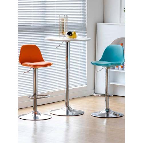 吧椅椅507家用靠背吧凳子升降椅台椅转吧凳椅子简约酒吧椅高脚椅