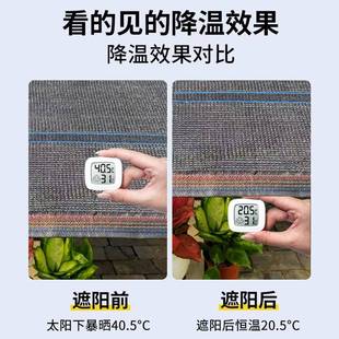 防户外遮F5M9SHT9阳网加厚加密防晒布隔热布阳雨布布遮光篷布黑网