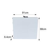 携式 折叠外桌子户便WS F180 便携长简桌餐桌办公折叠桌椅约电纯色