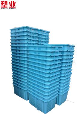 周箱长WNR方形塑料加厚大号工具盒箱水产蔬装转果包箱网眼零件物