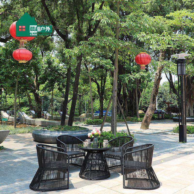 户桌外椅铁艺藤编闲组合三件套休藤椅家具五件编套室外阳台庭院铁,商业/办公家具,商用藤编家具,淘宝优惠券,粉丝福利购,淘宝优惠卷