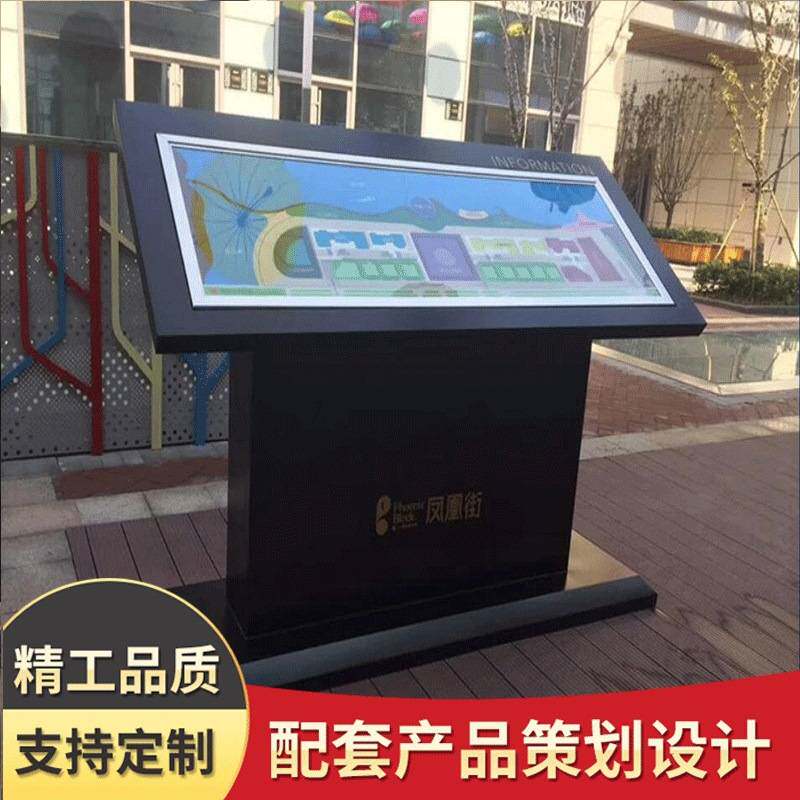 厂家制定平面牌指示牌设计不锈钢导向广告停车场制作精神堡垒立牌