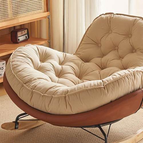 企鹅摇摇客厅休轻椅奢懒椅人沙发单Q1人摇躺椅简约现代家用阳台闲