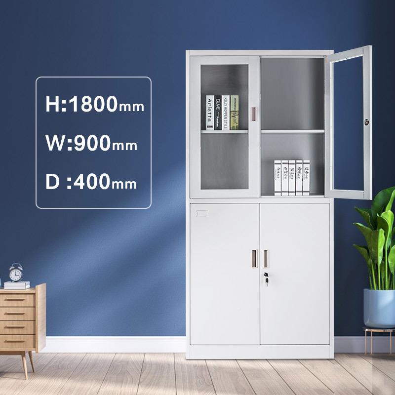 厂家销矮售拆装中二斗证双柜节柜铁皮柜凭柜财务柜资料钢制宽边文