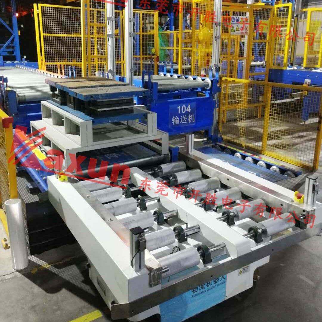 现代化智能物流仓储立体仓库+AGV全自动数字化实时化的仓储管理