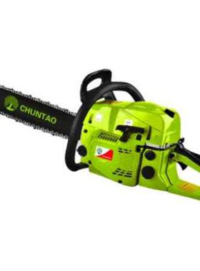 厂家直售大功率油锯汽油锯多用途家用伐木锯园林工具绿色电锯