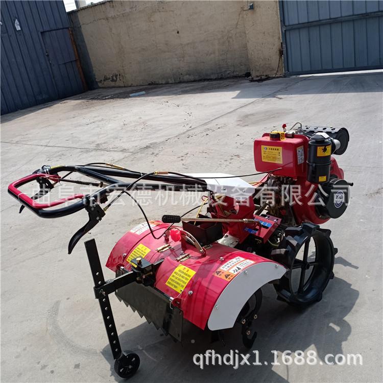 四驱微沟机柴油新款CMM耕微型油四驱旋耕机柴开施肥机视频