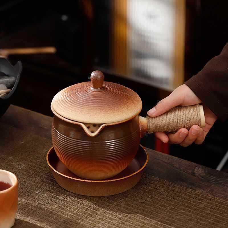 煮茶大容量家内煮罐罐果整室套围炉茶RUJ红酒烤奶套装用陶罐茶壶