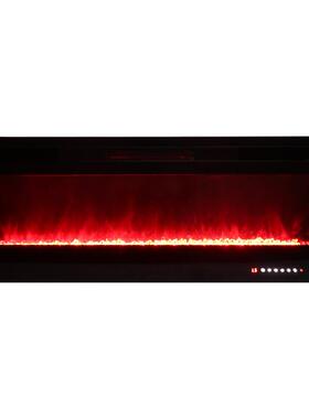 欧美澳新117水品晶36寸5寸式内嵌0壁挂式取暖电子壁炉fireplace仿
