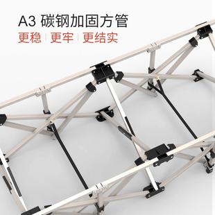 瑞仕折叠床单达人办公室午睡休躺椅家用简易便陪护WJZ携午行申路