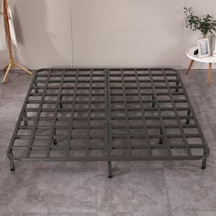 R全6铁架折叠床子排骨架1加厚龙骨架.5床架1.8架米床板117支撑架