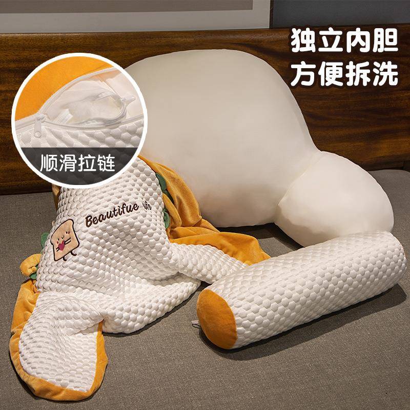 I9EK床床头靠枕垫软包大靠F77MS6M5背发宿舍床上靠枕头沙护腰靠榻