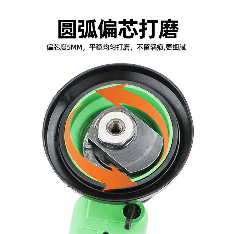速豹气动打磨机木工砂纸机5寸气磨吸尘干磨机汽车打蜡抛光机