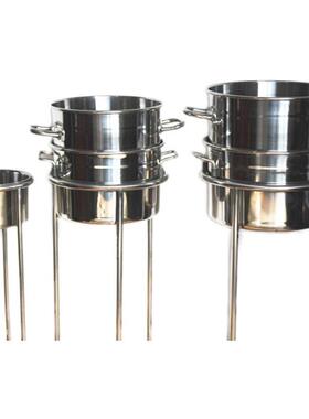 鱼凉槐粉漏勺漏虾F77S69S5盆漏桶不锈钢商用凉花粉蛙摆摊工具定做