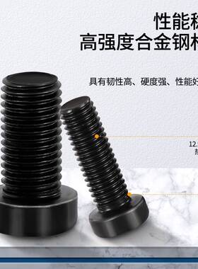 DIN7984矮头内六角螺丝M3-M24圆柱头内六角螺栓薄头内六角螺钉