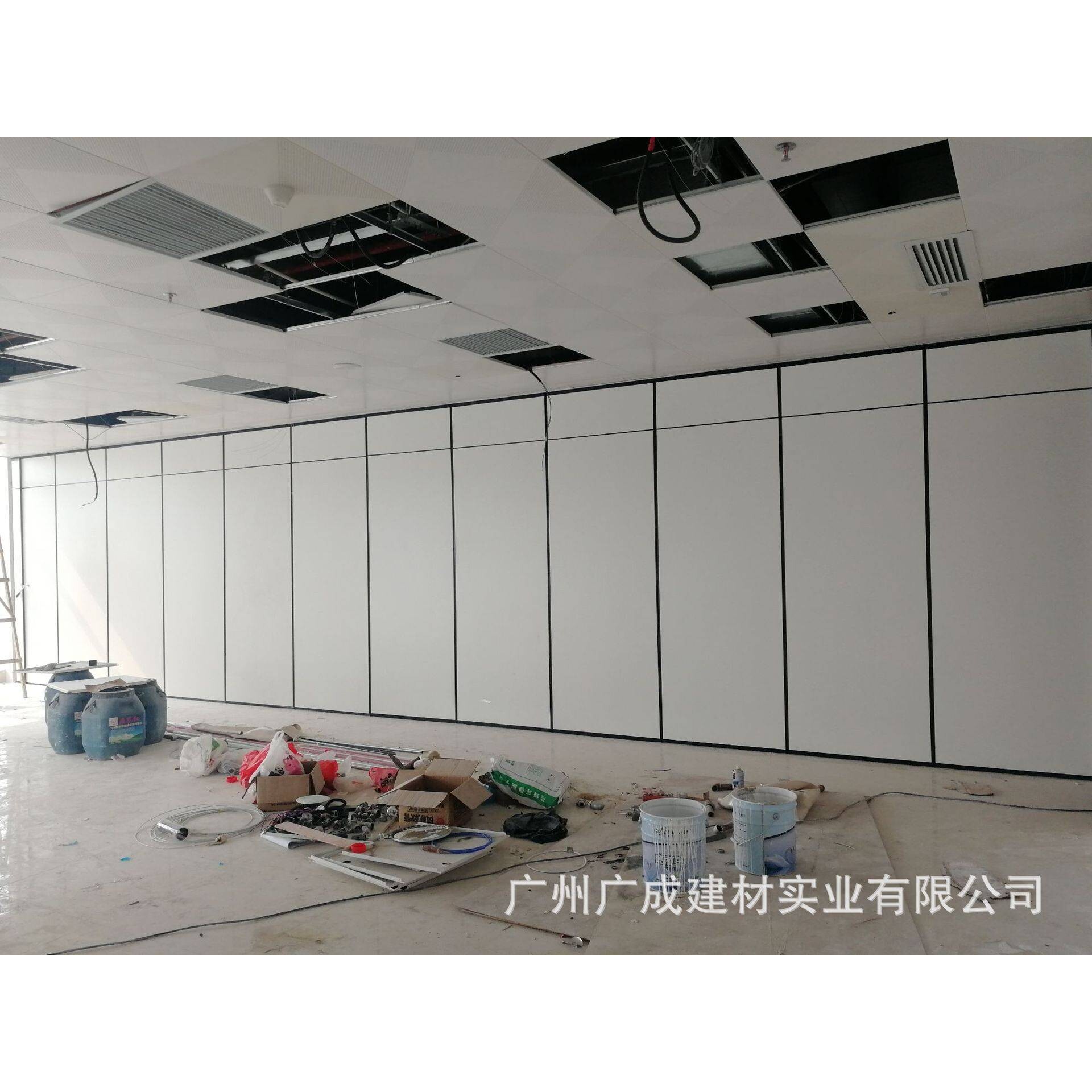 厂家酒店活动隔断墙 宴会厅移动折叠门 办公室屏风饭店隔音高隔断