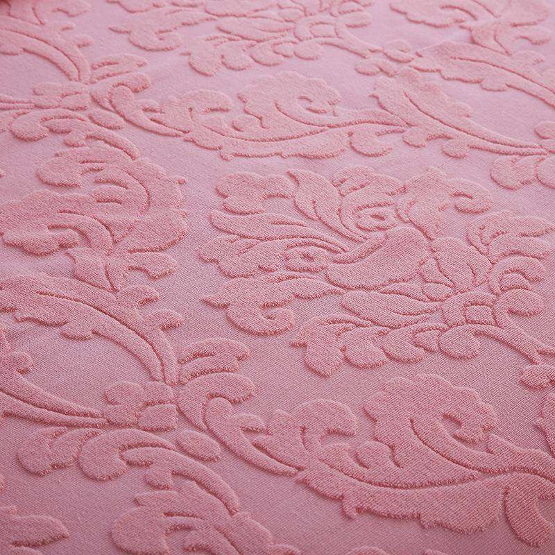 式被毛巾被纯棉单人双午加厚全棉提花巾WY毯床单盖毛老毯夏季薄毛