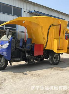 养殖场圈舍撒料车撒草喂拌车车饲载搅TYS投料机