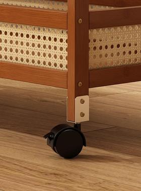 小?古风中推车非实木移动可推古拉家用复茶几客厅沙250224推发边