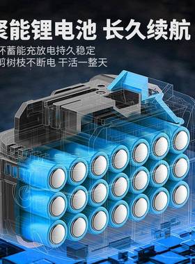 家用小式型除草机锂割草ZRA机手持电动打电草园林修剪机充电割机