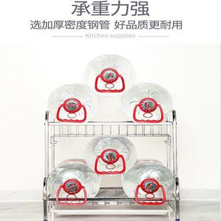 304不锈钢厨放房OYS架子置架新筷款架子碗沥水物碗架收纳盒碗柜格