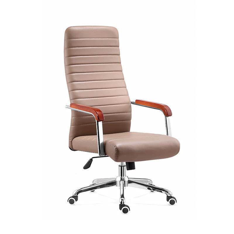 办公高背皮电背升降脑调节椅可平躺旋转椅靠实木扶西无品牌/手定