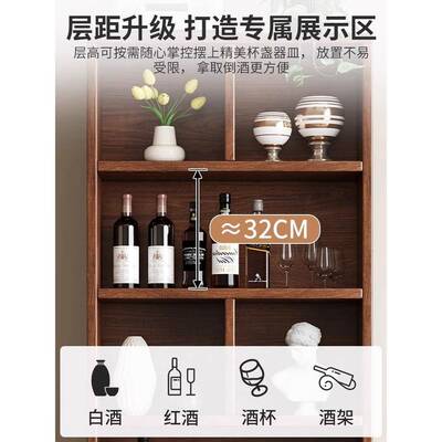 实IKX木架落地物架置多层转书角家用书柜客厅柜小子储物柜型收纳