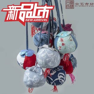 云艺古坊枕儿童流星球填充物碎布残疾人制作布艺捶背健身球甩甩球