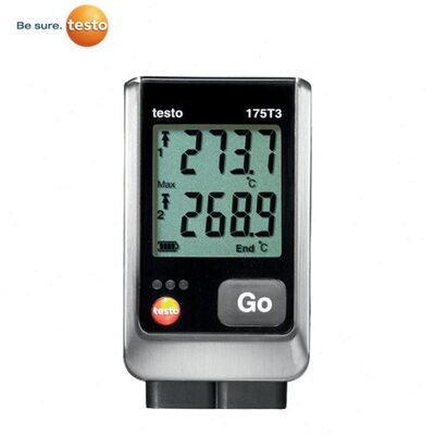 德图 testo 175-T3 外置双通道温度记录仪/电子记录仪 可外接探头